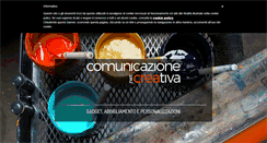 Desktop Screenshot of comunicazionecreativa.net